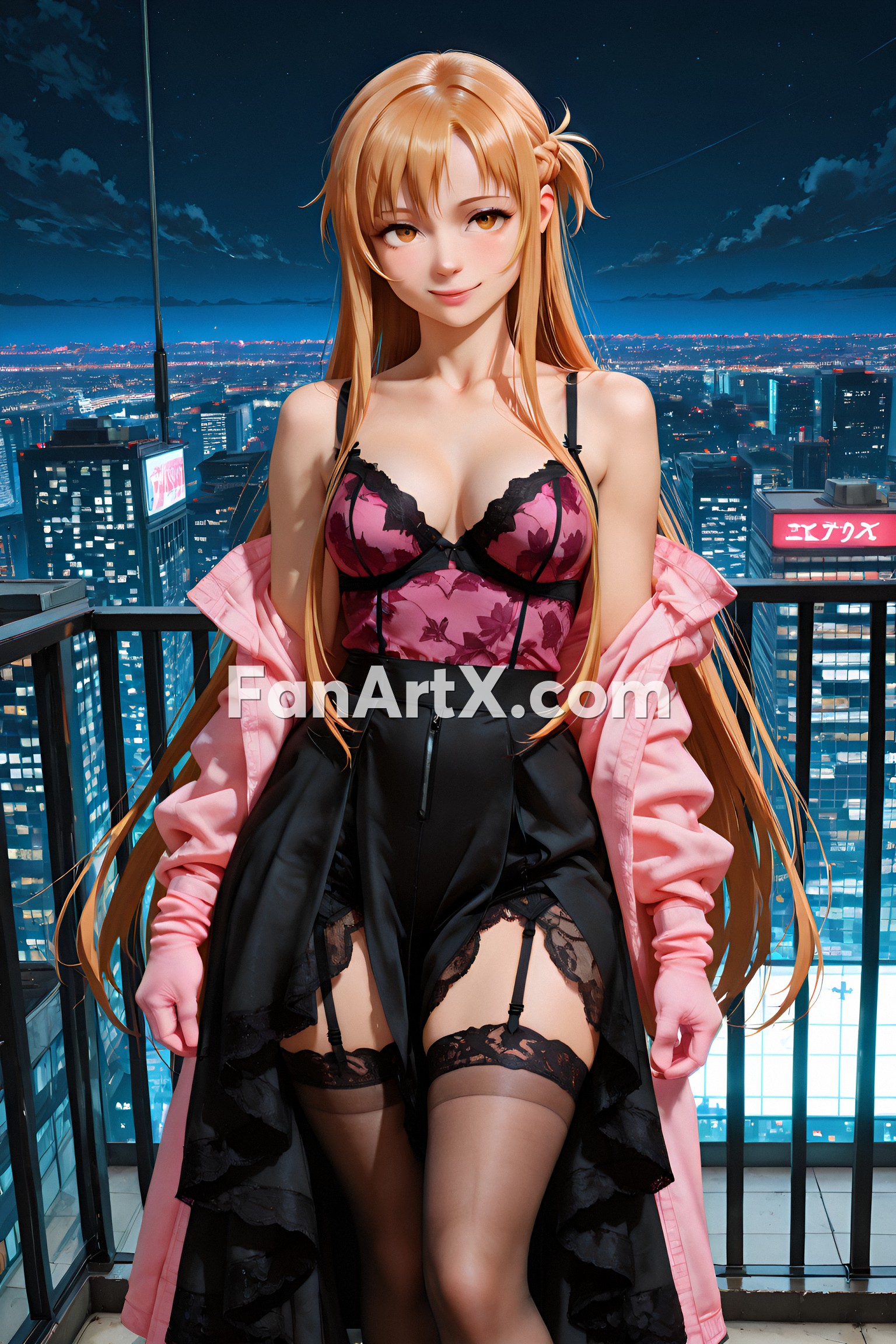 Sao Asuna Yuuki Fanart - Sword Art Online character 6783479